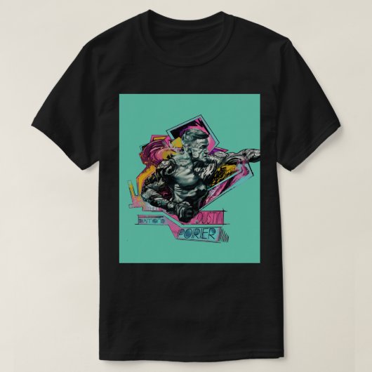 Dustin Poirier "The Diamond" harte Arbei T-Shirt (Design vorne)