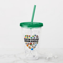 Dustin Stevens Bookaholic Acryltrinkbecher