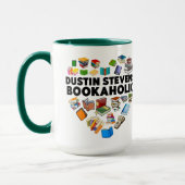 Dustin Stevens Bookaholic Tasse (Links)
