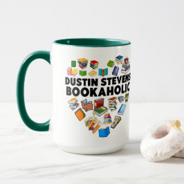 Dustin Stevens Bookaholic Tasse