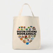 Dustin Stevens Bookaholic Tragetasche (Vorne)