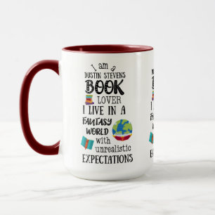 Dustin Stevens Buch Lover Tasse