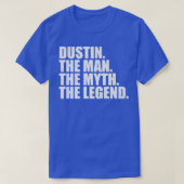 DustinDustin Name Dustin Vorname T-Shirt (Design vorne)