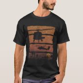 Dustoff-60 Blackhawk Medevac Helicopter T-Shirt (Vorderseite)