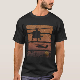 Dustoff-60 Blackhawk Medevac Helicopter T-Shirt
