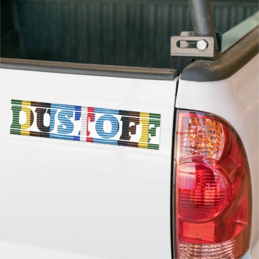 DUSTOFF bewaffnete Autoaufkleber (Auf Lkw)