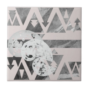 Dusty Ash Schnecke der Ewigkeit Fliese