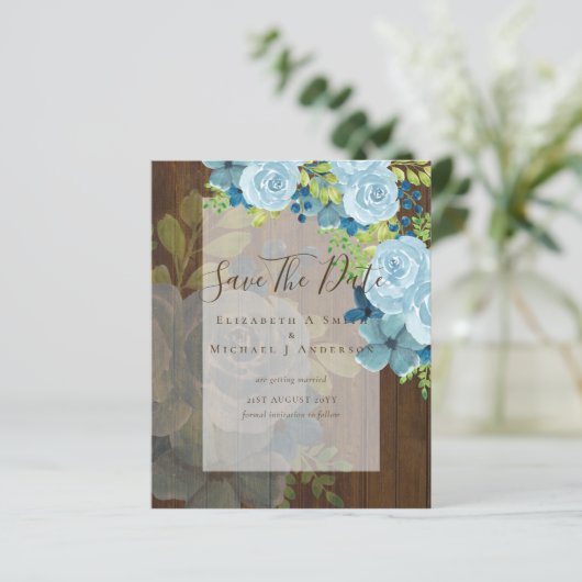 DUSTY BLAUE BLUES RETT DATES - HAUSHALT (Stehend Vorderseite)