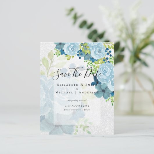 DUSTY BLAUE BLUES RETT DATES - HAUSHALT (Stehend Vorderseite)