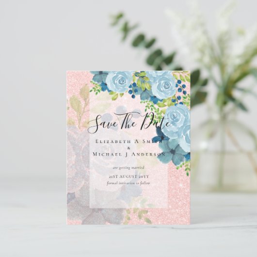 DUSTY BLAUE BLUES RETT DATES - HAUSHALT (Stehend Vorderseite)