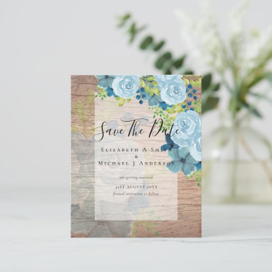 DUSTY BLAUE BLUES RETT DATES - HAUSHALT (Stehend Vorderseite)