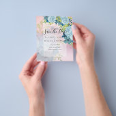 DUSTY BLAUE BLUES RETT DATES - HAUSHALT FLYER (Gruppe)