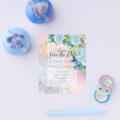 DUSTY BLAUE BLUES RETT DATES - HAUSHALT FLYER (Einzeln)