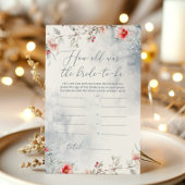 Dusty blauer Winter Wie alt war die Braut, um Spie