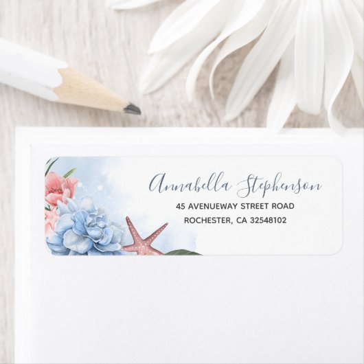 Dusty Blue and Blush Beach Wedding (Insitu)