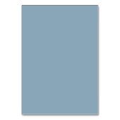 Dusty Blue Baby Blocks Editable Tent Cards  Tischnummer (Rückseite)