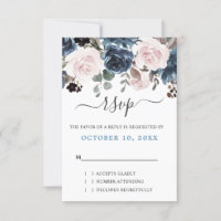 Dusty Blue Blush Pink Botanische Hochzeit mit flor