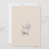 Dusty Blue & Blush Pink Brautparty Einladung (Rückseite)