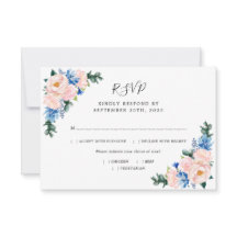 Dusty Blue Blush Pink Geometric Wedding Meals