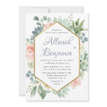 Dusty Blue Blush Sukkulent Blumengarten Hochzeit