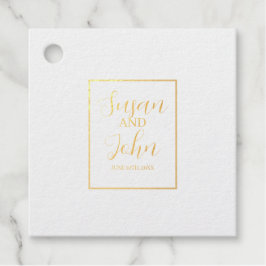 Dusty Blue Boho Floral Favor Tags