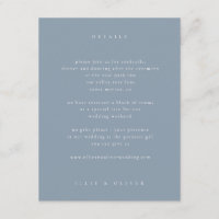 Dusty Blue Boho Foto Wedding Modern