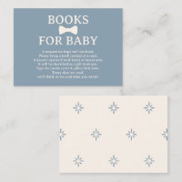 Dusty Blue Bow Krawatte Books for Baby