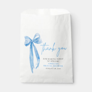 Dusty Blue Bow Sie bindet das Brautparty des Knote Geschenktütchen