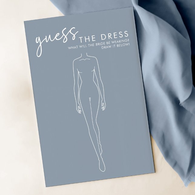 Dusty Blue Brautparty rät das Dress Game (Von Creator hochgeladen)