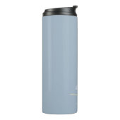 Dusty Blue Bridesmaid Wedding Thermosbecher (Nach links gedreht)