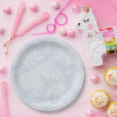 Dusty Blue Chalk Disposable Teller (Party)