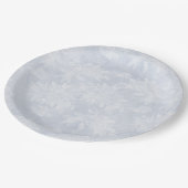 Dusty Blue Chalk Disposable Teller (Schrägansicht)