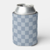 Dusty Blue Checkerboard Dosenkühler (Kanne Vorderseite)