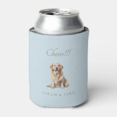 Dusty Blue Cheers!! Custom Pet Wedkins Dosenkühler (Kanne Vorderseite)