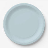 Dusty Blue Classic Party Pappteller (Vorderseite)