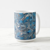 Dusty Blue Coffee Tasse (VorderseiteRechts)