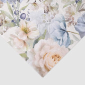 Dusty Blue Cream Seidenpapier (Ausschnitt)