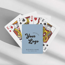 Dusty Blue Custom Business Company 70er-Logo und T