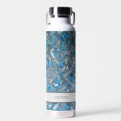 Dusty Blue Custom Water Flasche (Vorne)