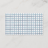 Dusty Blue Diaper Raffle Card | Baby Shower Insert (Rückseite)