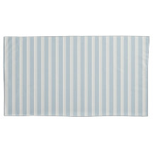 Dusty Blue Dove Gray Stripe