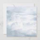 Dusty Blue Dreamcatcher Wedding Einladung (Rückseite)