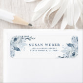 Dusty Blue Einladungslabel (Insitu)