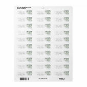 Dusty blue elegant romantic Floral (Vorne)