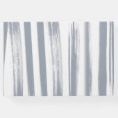 Dusty Blue Eucalyptus Gästebuch (Rückseite)