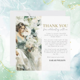Dusty Blue Eucalyptus Greenery Bridal Vielen Dank