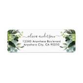 Dusty Blue Eucalyptus Greenery Succulent Wedding (Vorne)