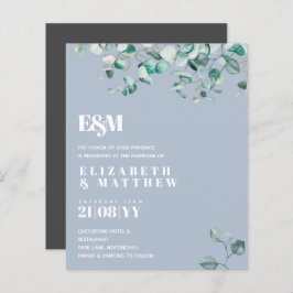 Dusty Blue EUCALYPTUS Wedding