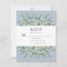 Dusty Blue Eucalyptus Wedding