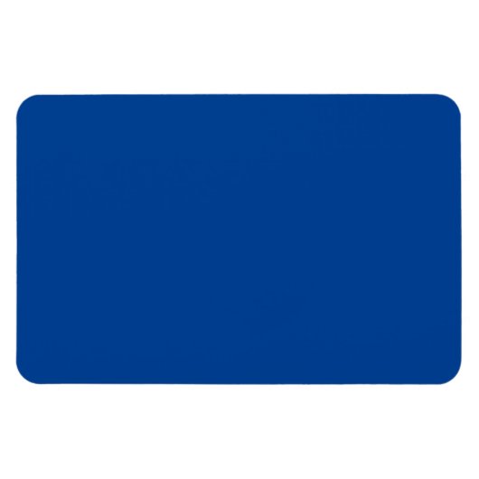 Dusty Blue, Flat Blue, Graublau, Magnet (Horizontal)